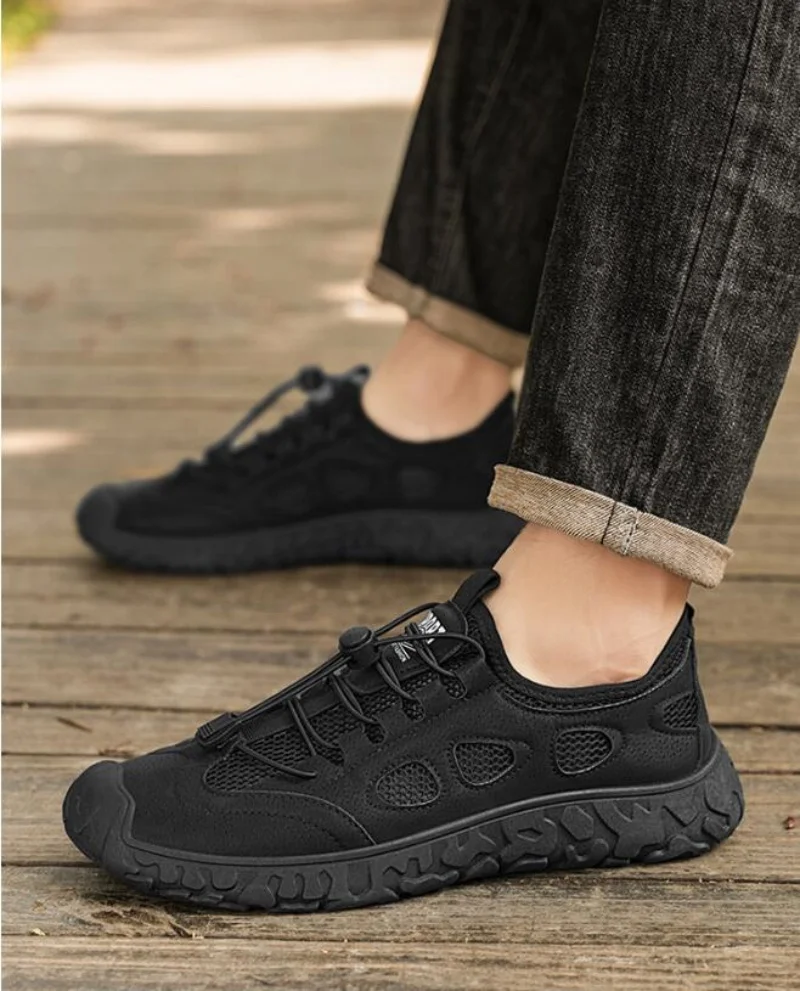 Summer Non-Slip Men's Sandals Lightweight Breathable Driving Shoes Comfortable Casual Walking Sneakers Fashion Lazy Footwear
Summer Non-Slip Men's Sandals Lightweight Breathable Driving Shoes Comfortable Casual Walking Sneakers Fashion Lazy Footwear