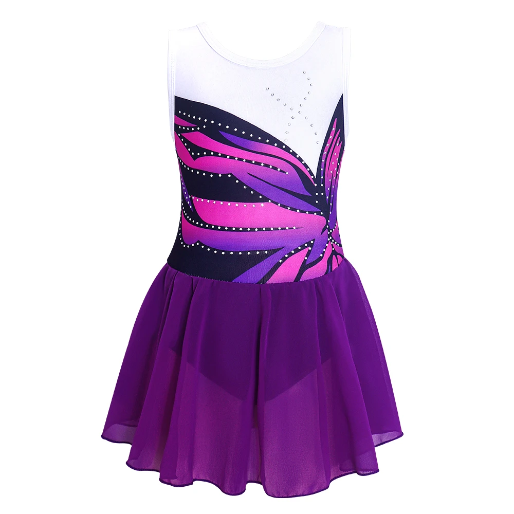 Girls Ballet Dance Leotards Shiny Figure Ice Skating Dress Toddler Tutu Skirted Outfits Kids Gymnastics Leotard Dress
Girls Ballet Dance Leotards Shiny Figure Ice Skating Dress Toddler Tutu Skirted Outfits Kids Gymnastics Leotard Dress