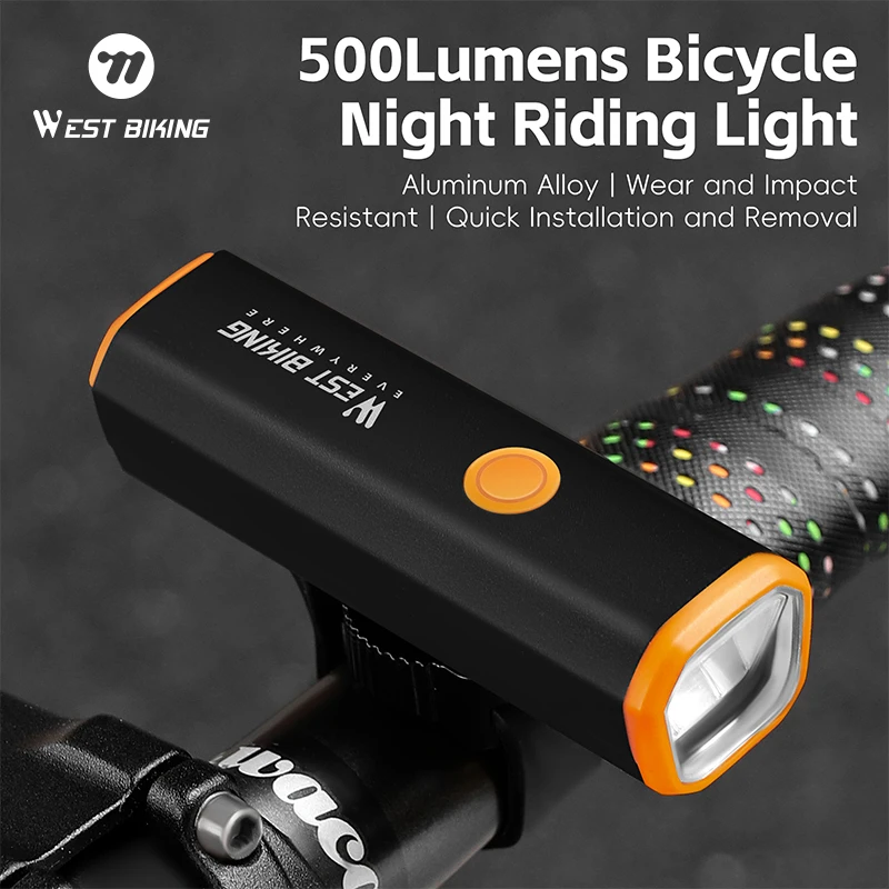 WEST BIKING 500 Lumens Anti-Glare Cut-Off Line Bike Headlight IPX5 Waterproof 3000mAh Type-C Fast Charging Bicycle Front Light
WEST BIKING 500 Lumens Anti-Glare Cut-Off Line Bike Headlight IPX5 Waterproof 3000mAh Type-C Fast Charging Bicycle Front Light