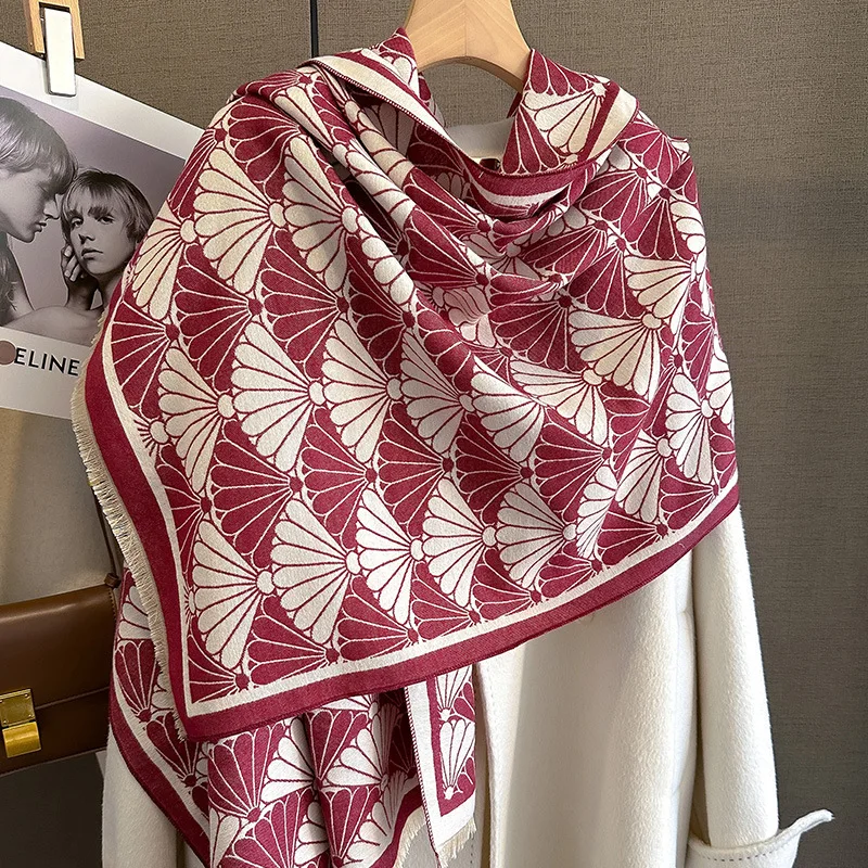 2023 Winter Cashmere Scarf Lady Design Luxury Brand Warm Pashmina Blanket Wraps Women Shawl Female Decoration Thick Foulard
2023 Winter Cashmere Scarf Lady Design Luxury Brand Warm Pashmina Blanket Wraps Women Shawl Female Decoration Thick Foulard