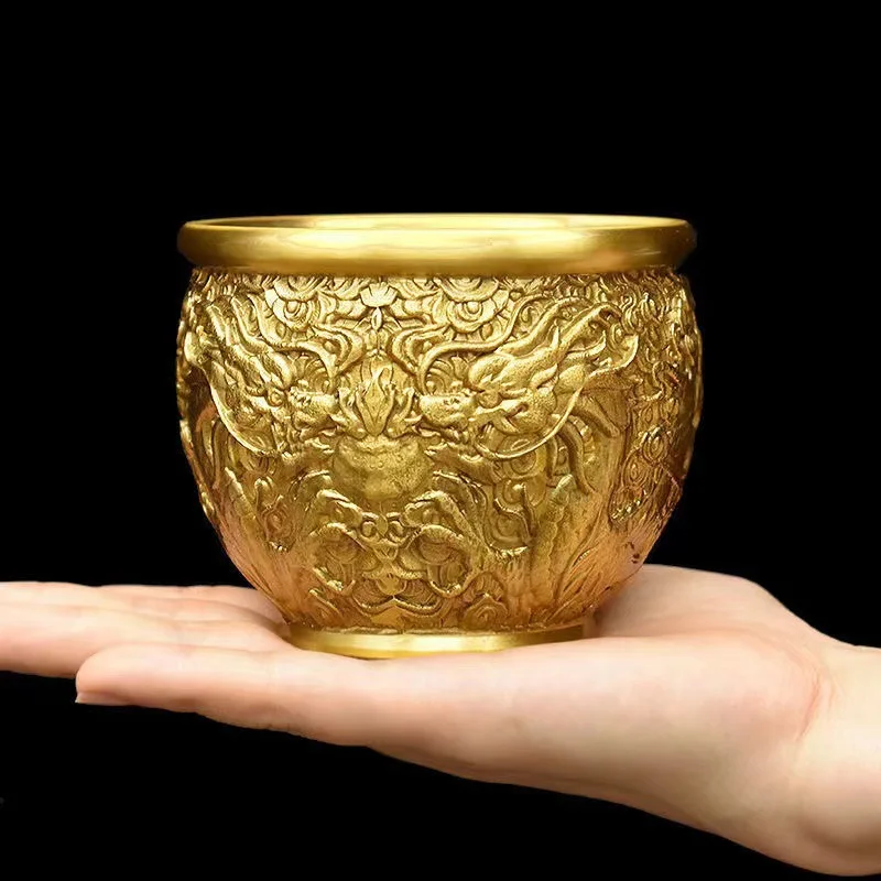 Copper Cylinder Decoration Brass Fireworks Cylinder Cornucopia Double Dragon Cylinder Golden Dragon Cylinder Home Crafts Gift Li
Copper Cylinder Decoration Brass Fireworks Cylinder Cornucopia Double Dragon Cylinder Golden Dragon Cylinder Home Crafts Gift Li