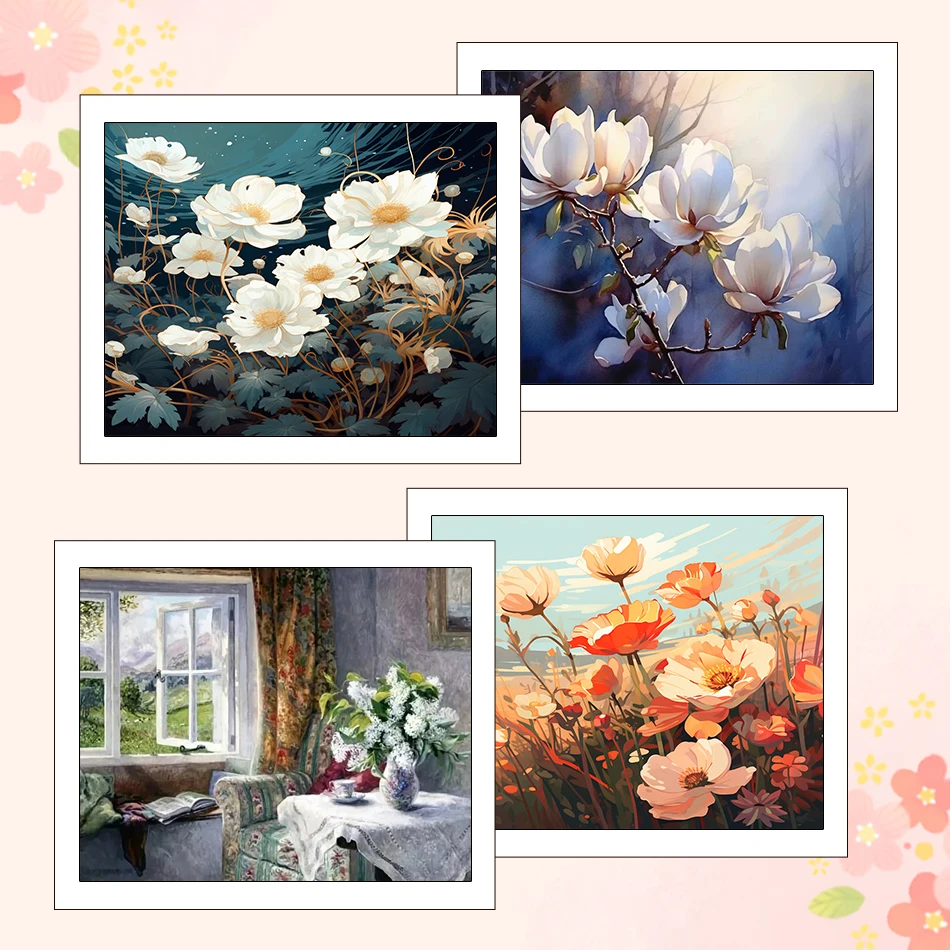 RUOPOTY Paintings For Painting By Numbers Flowers For Adults Drawing By Numbers Artwork Diy Crafts 40X50cm Kits Home Decoration
RUOPOTY Paintings For Painting By Numbers Flowers For Adults Drawing By Numbers Artwork Diy Crafts 40X50cm Kits Home Decoration