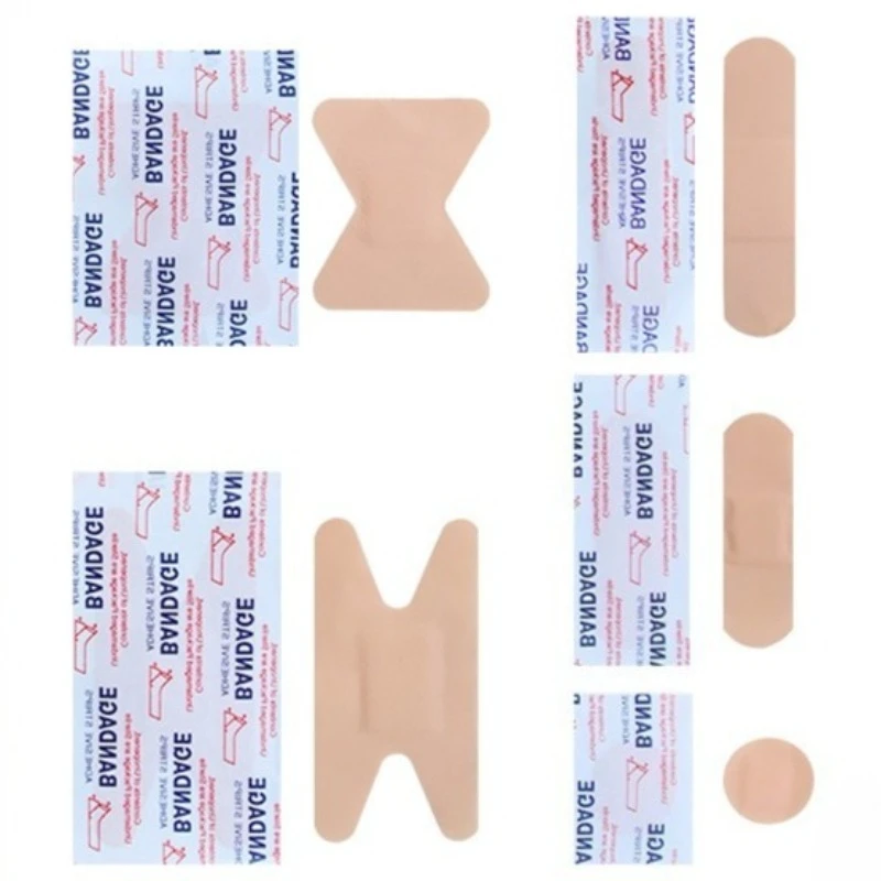 50Pcs/Set PE Band Aid for First Aid Plasters Strips Wound Dressing Patch Tape Waterproof Adhesive Bandages
50Pcs/Set PE Band Aid for First Aid Plasters Strips Wound Dressing Patch Tape Waterproof Adhesive Bandages