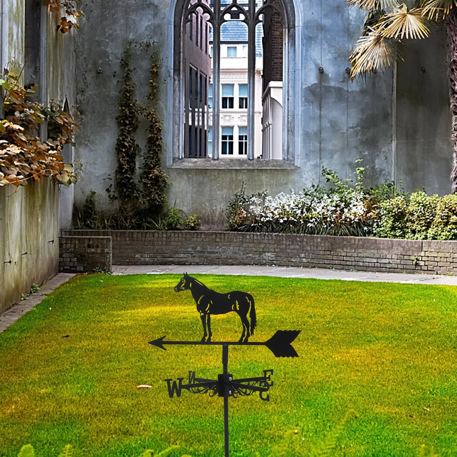 Rooster Shaped Weather Vane Iron Outdoor Ornaments Wind Direction Indicator Garden Decor Yard Weathervane Patio Lawn Roof
Rooster Shaped Weather Vane Iron Outdoor Ornaments Wind Direction Indicator Garden Decor Yard Weathervane Patio Lawn Roof