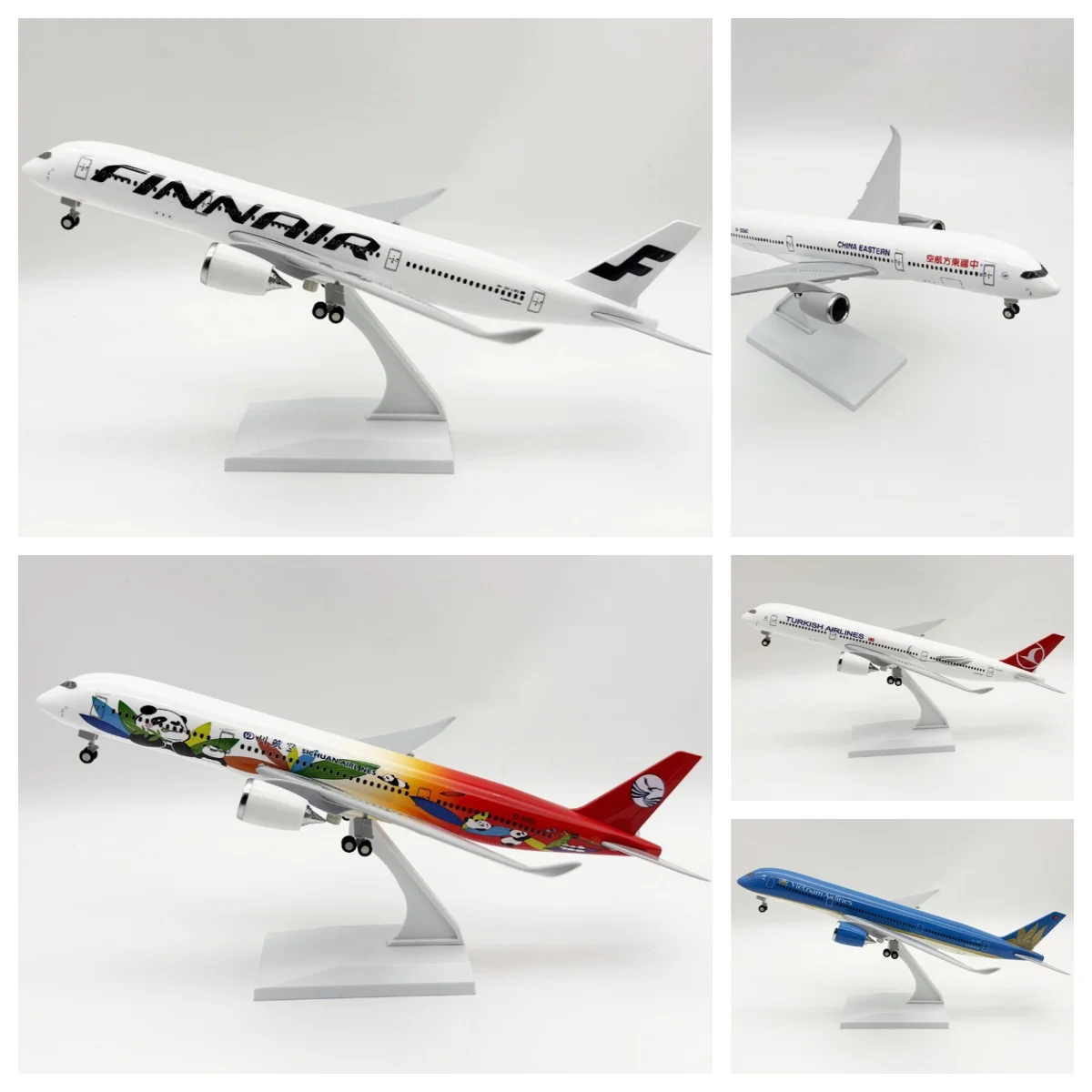 A350 Series Airways Diecast Airplane Model A350 Vietnam 30cm 1/250 Scale Aircraft Resin Assemble Model Plane Child Toy With Land
A350 Series Airways Diecast Airplane Model A350 Vietnam 30cm 1/250 Scale Aircraft Resin Assemble Model Plane Child Toy With Land