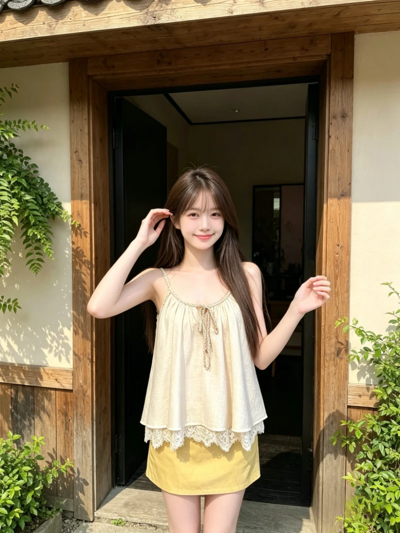 Kumikumi Sweet Style Lace Patchwork Sleeveless Halter Neck Short Vest Women's Summer Fashion Commute Knot Versatile...
Kumikumi Sweet Style Lace Patchwork Sleeveless Halter Neck Short Vest Women's Summer Fashion Commute Knot Versatile...