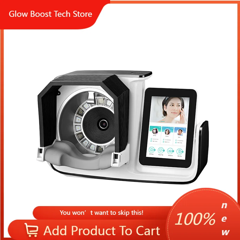 NY3D Skin Scanner Care Facial Analyzer Monitor Machine Magic Mirror Portable Testing English Detector Face Camera Test Analysis
NY3D Skin Scanner Care Facial Analyzer Monitor Machine Magic Mirror Portable Testing English Detector Face Camera Test Analysis