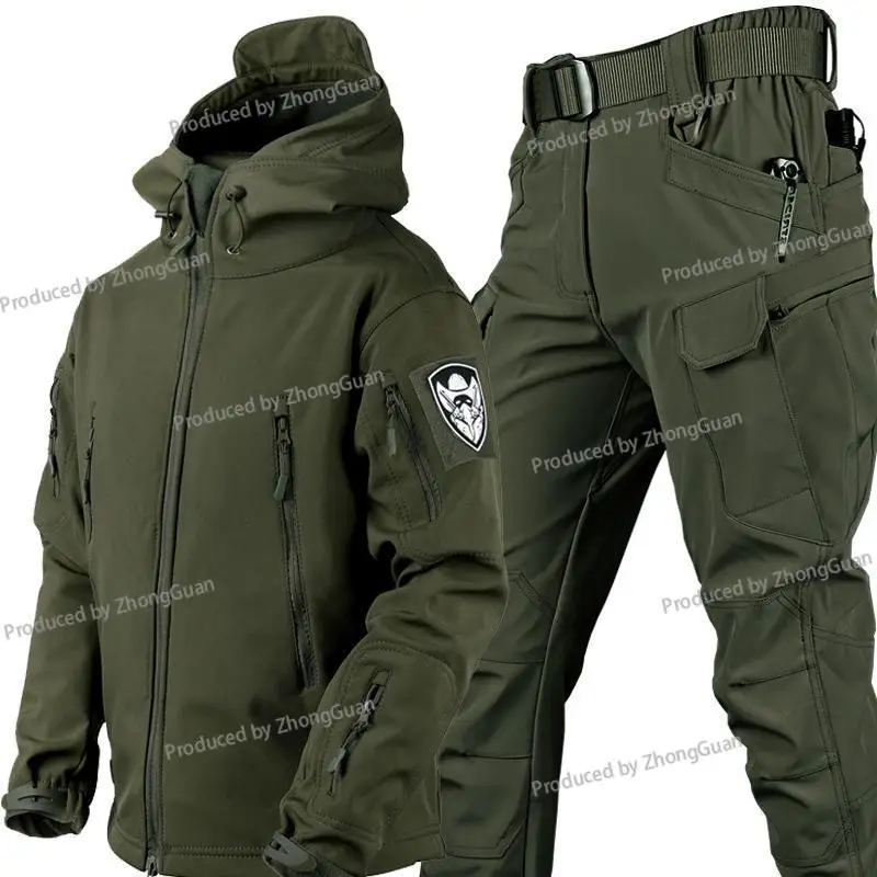 Outdoor Warm Suit Special Forces Camouflage Fleece Thickened Suit Autumn and Winter Soft Shell Large Size Jacket
Outdoor Warm Suit Special Forces Camouflage Fleece Thickened Suit Autumn and Winter Soft Shell Large Size Jacket
