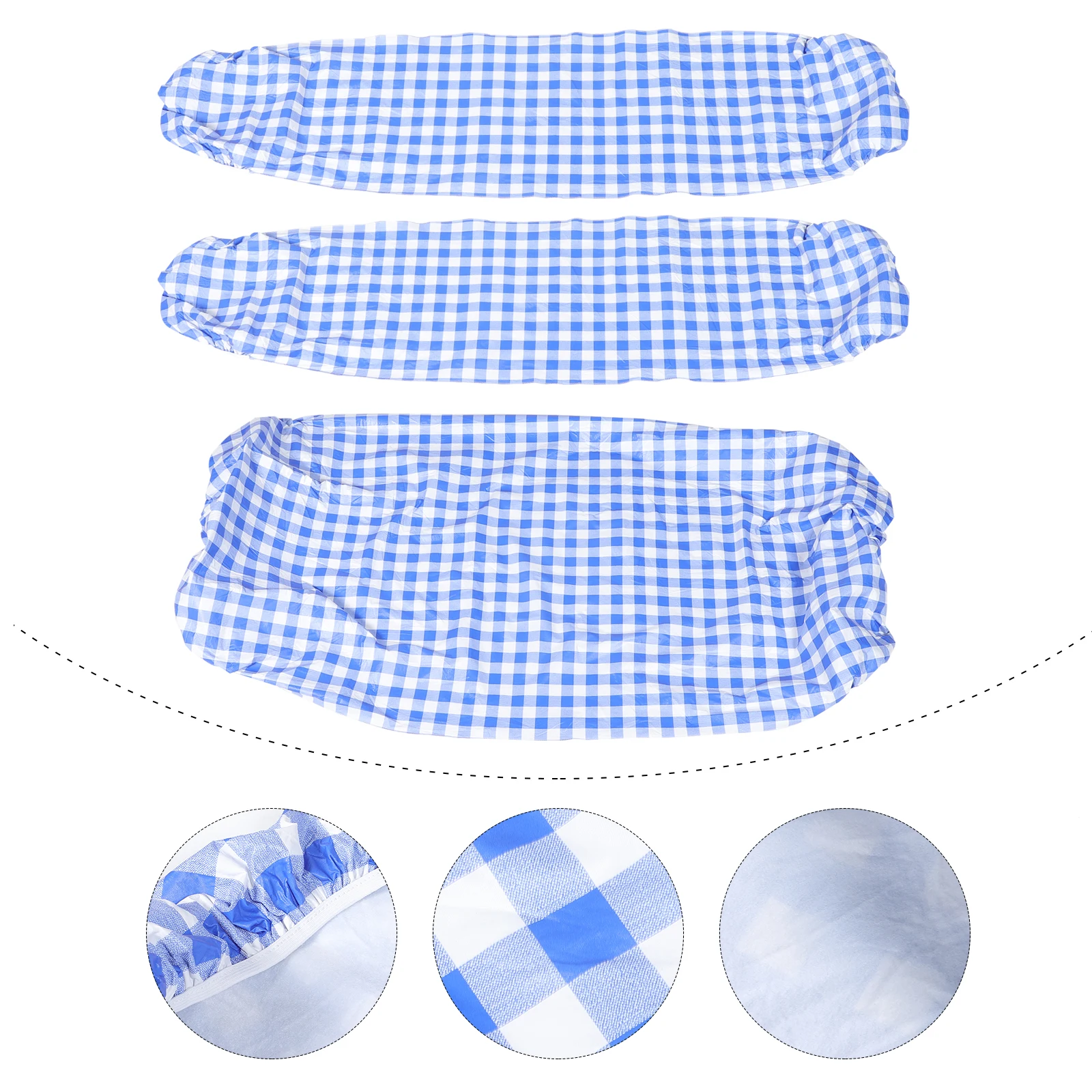 1 set 1 Set Waterproof Picnic Table Cover Bench Covers Fitted Flannel Outdoor Tablecloth Pvc Reusable Dustproof Sunproof Camping
1 set 1 Set Waterproof Picnic Table Cover Bench Covers Fitted Flannel Outdoor Tablecloth Pvc Reusable Dustproof Sunproof Camping