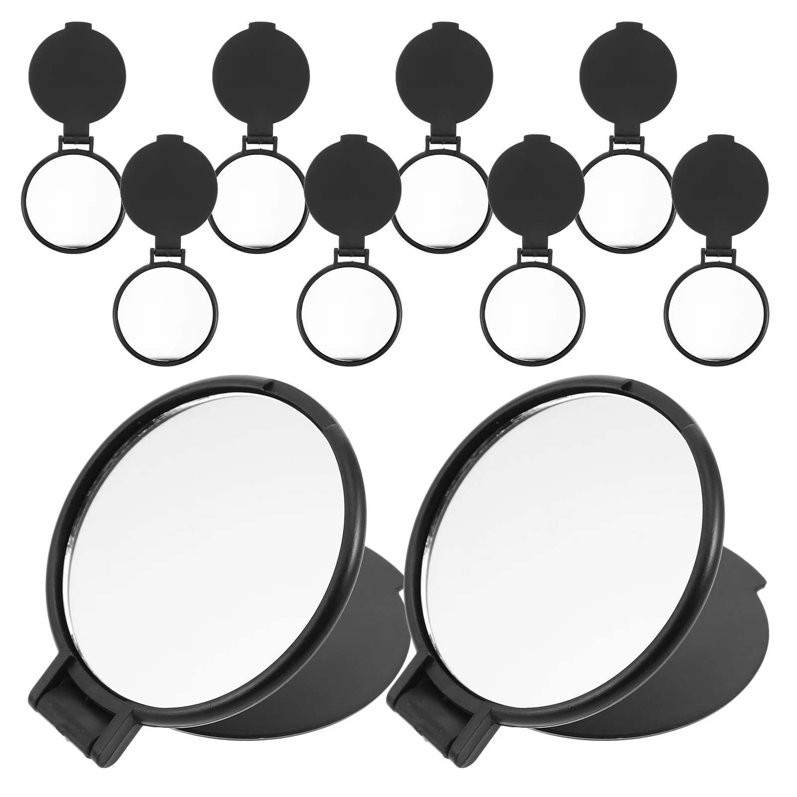 20 Pcs Portable Makeup Mirror Compact for Girls Black Little Purse Round Vanity Mirrors
20 Pcs Portable Makeup Mirror Compact for Girls Black Little Purse Round Vanity Mirrors