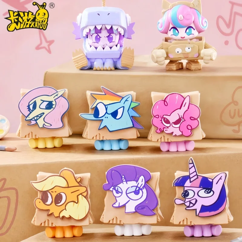 New KAYOU My Little Pony Series 2 Masked Box Mini Figure Blind Box Anime Collectible 3d Statue Periphery For Collection
New KAYOU My Little Pony Series 2 Masked Box Mini Figure Blind Box Anime Collectible 3d Statue Periphery For Collection