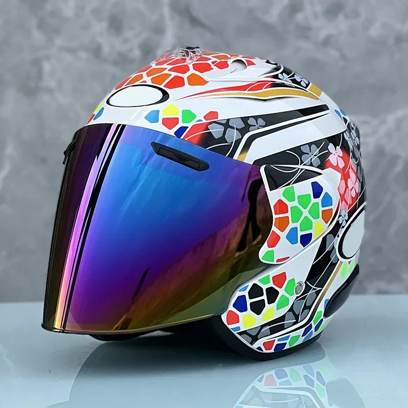 Ram3 Crystal Half Helmet Motorcycle Off-Road Summer Helmet Downhill Racing Mountain Cross Casco Capacete Men and Women
Ram3 Crystal Half Helmet Motorcycle Off-Road Summer Helmet Downhill Racing Mountain Cross Casco Capacete Men and Women