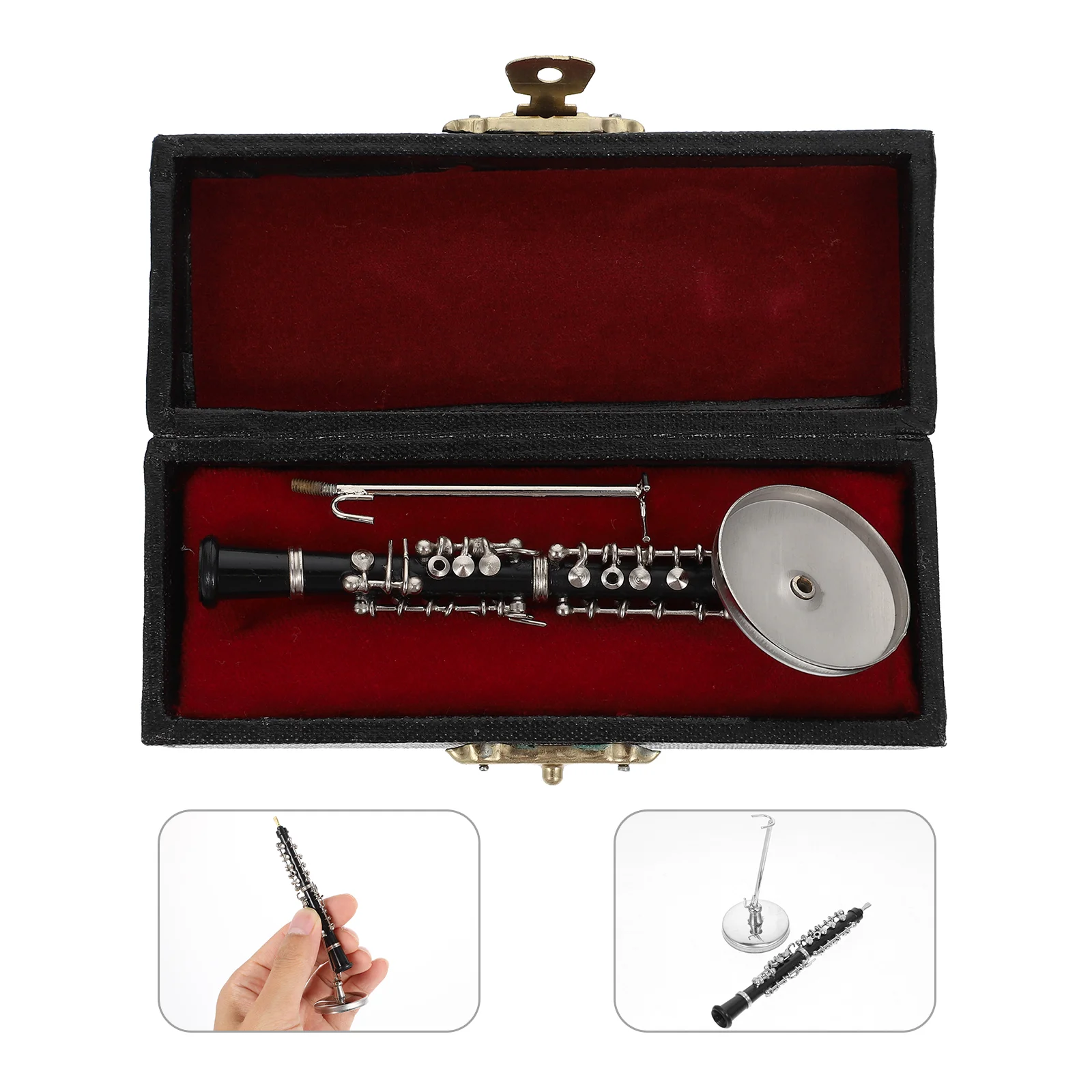Toy Oboe Model Simulation Adornment House Decoration Ornament Office Black Desktop Simualtion
Toy Oboe Model Simulation Adornment House Decoration Ornament Office Black Desktop Simualtion