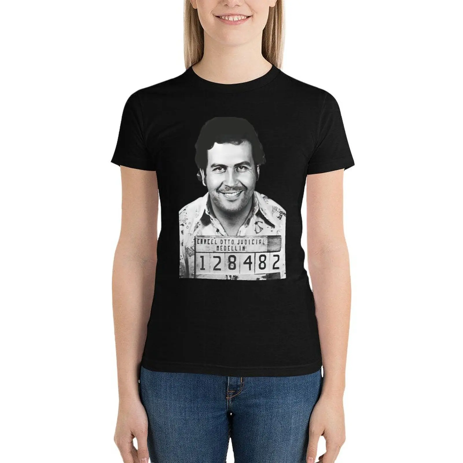 Pablo Escobar T-Shirt female animal print shirt for girls t-shirt dress for Women sexy
Pablo Escobar T-Shirt female animal print shirt for girls t-shirt dress for Women sexy