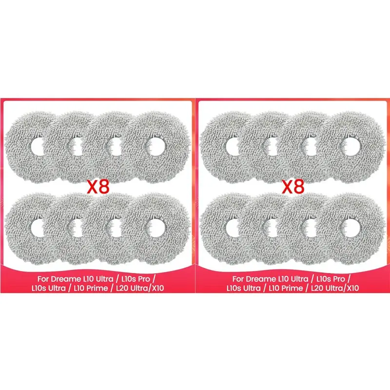 Сменные салфетки ABMS-16X для робота-пылесоса Dreame L10 Ultra / L10s Pro / L10s Ultra / L10 Prime / L20 Ultra / X10
Сменные салфетки ABMS-16X для робота-пылесоса Dreame L10 Ultra / L10s Pro / L10s Ultra / L10 Prime / L20 Ultra / X10