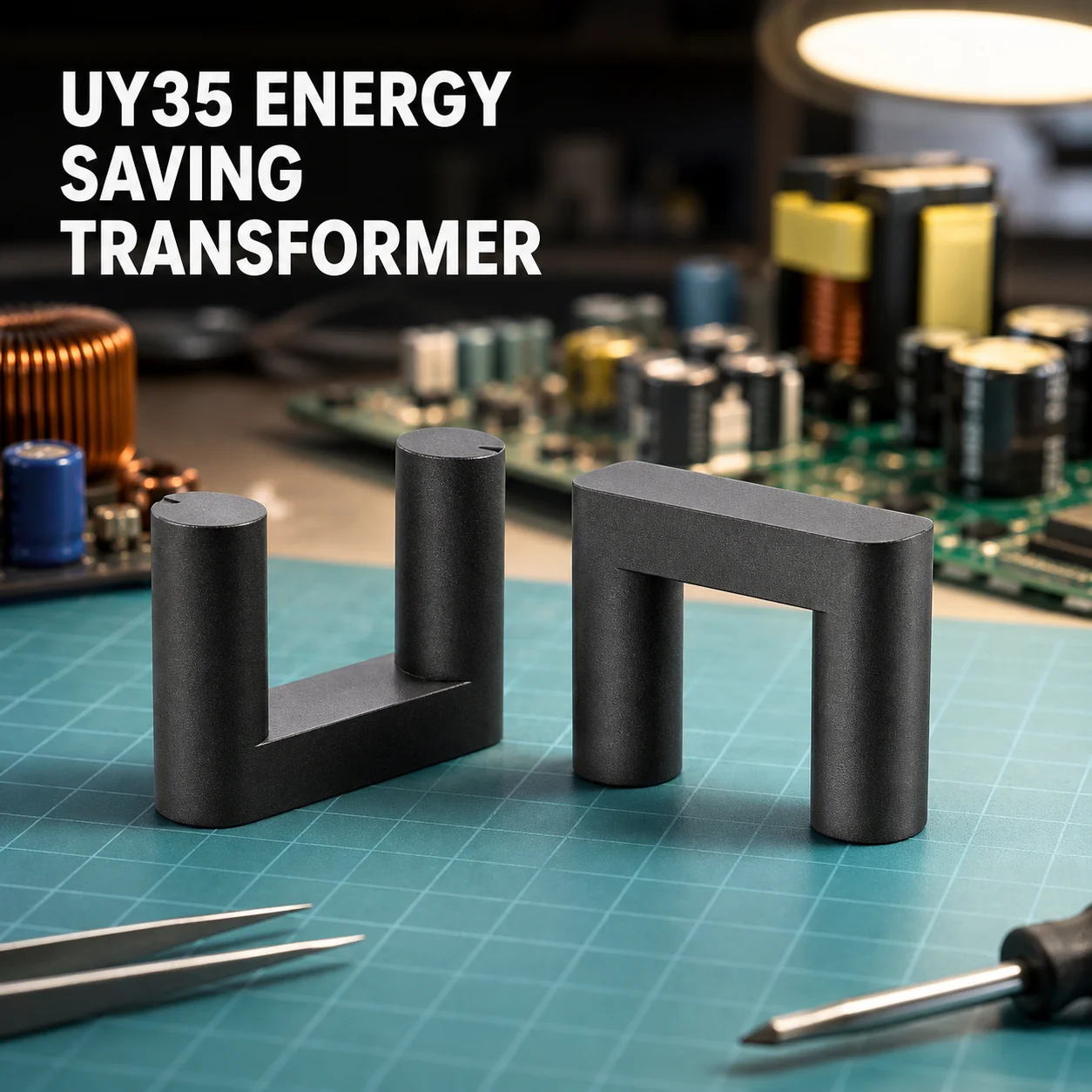 UY35 Ferrite Core for Energy Saving Lamp Transformer Inductor Ballast, High Frequency Magnetic Core
UY35 Ferrite Core for Energy Saving Lamp Transformer Inductor Ballast, High Frequency Magnetic Core