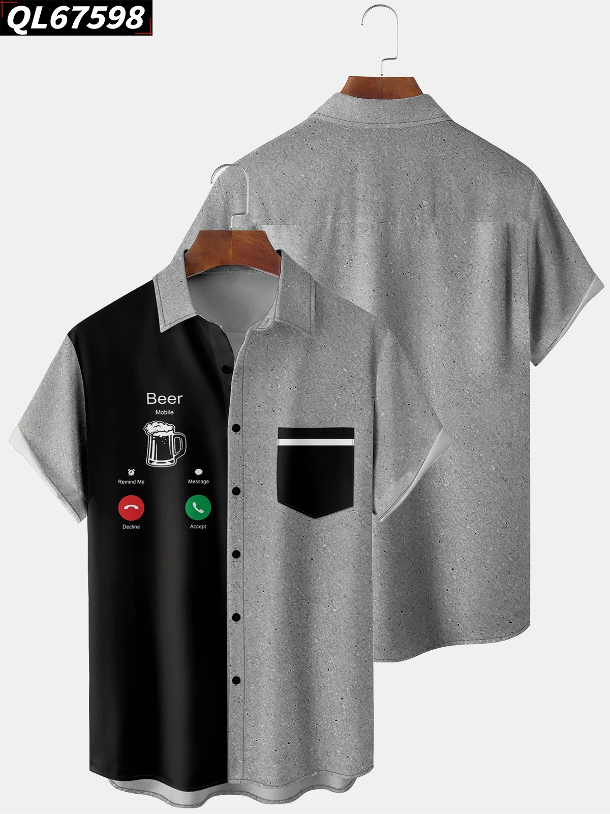 Hawaiian Shirt Man New BEER Party Print Short Sleeve High Quality Luxury Men's Shirt Summer Bar Casual Blouse Tops
Hawaiian Shirt Man New BEER Party Print Short Sleeve High Quality Luxury Men's Shirt Summer Bar Casual Blouse Tops