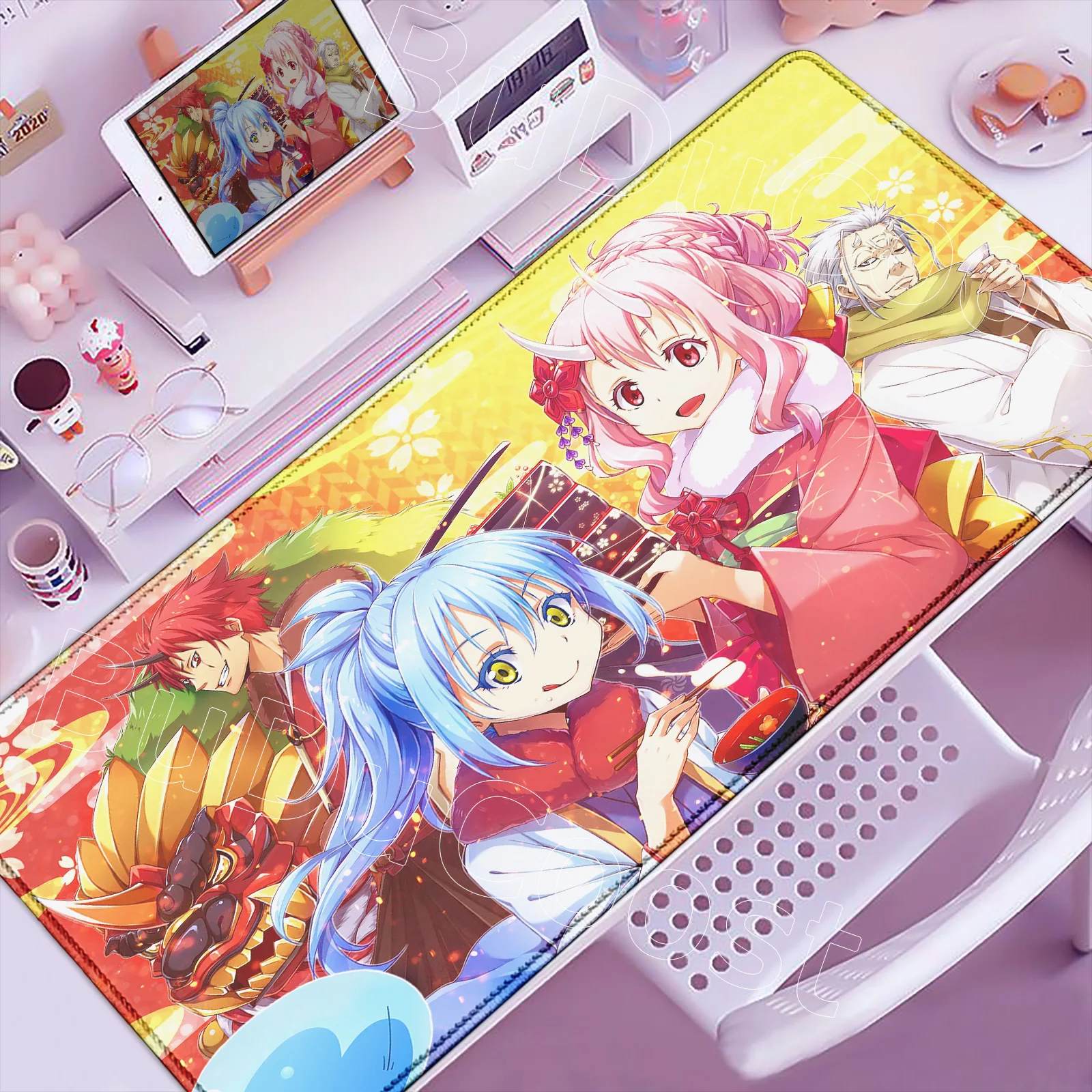 HD Printing Anime That Time I Got Reincarnated As A Slime Mouse Pad Rimuru XXL Mousepad 900x400mm Computer Keyboard Pad Desk Mat
HD Printing Anime That Time I Got Reincarnated As A Slime Mouse Pad Rimuru XXL Mousepad 900x400mm Computer Keyboard Pad Desk Mat