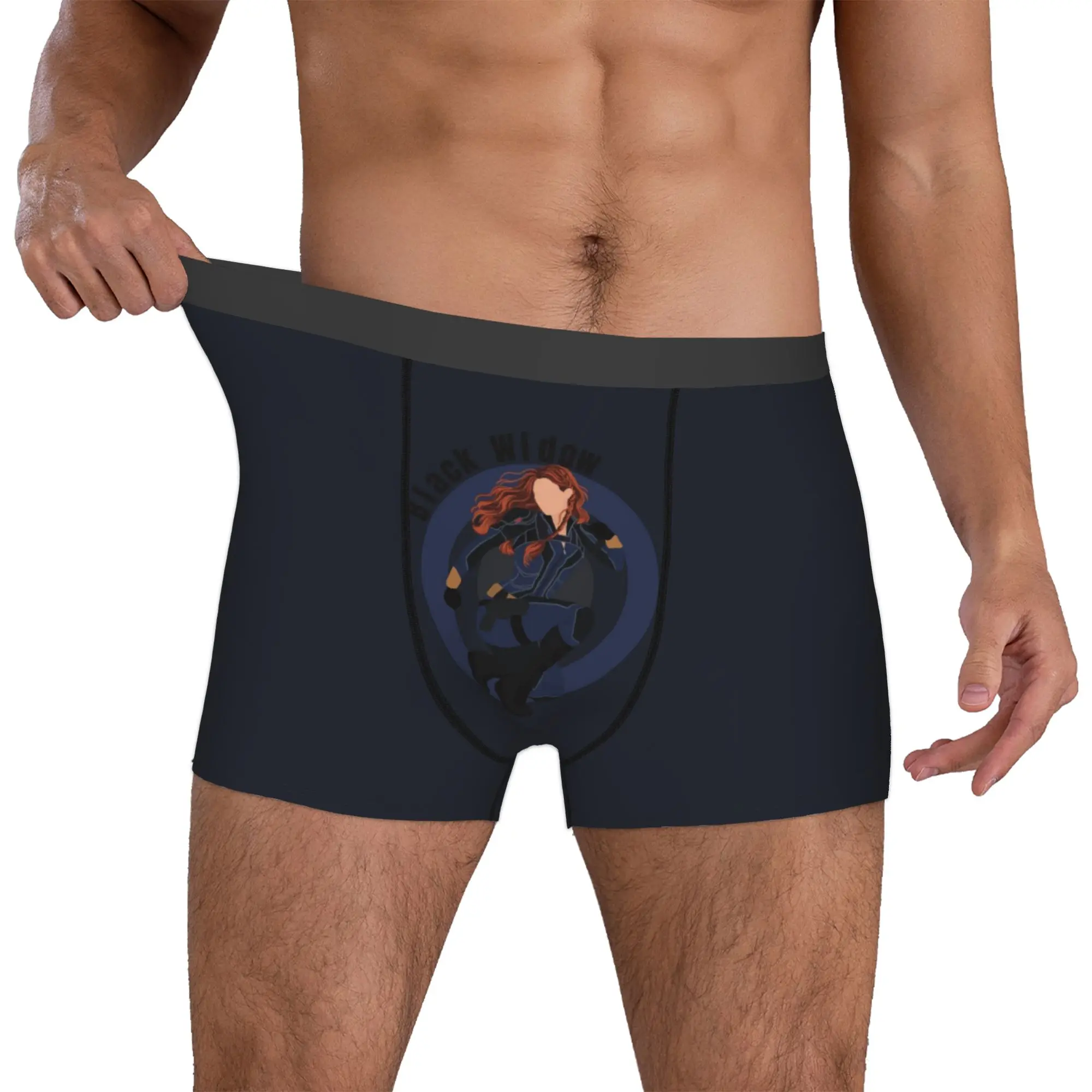 Customized Fashion Vintage Black Anime Widow Boxers Shorts Panties Men's Underpants Stretch Briefs Underwear
Customized Fashion Vintage Black Anime Widow Boxers Shorts Panties Men's Underpants Stretch Briefs Underwear