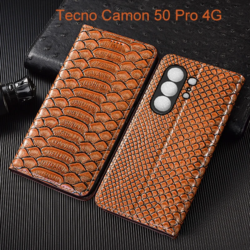 Genuine Leather Flip Case For Tecno Camon 50 Pro 4G 5G Phone Cover Card Cases Python Pattern Handmade
Genuine Leather Flip Case For Tecno Camon 50 Pro 4G 5G Phone Cover Card Cases Python Pattern Handmade