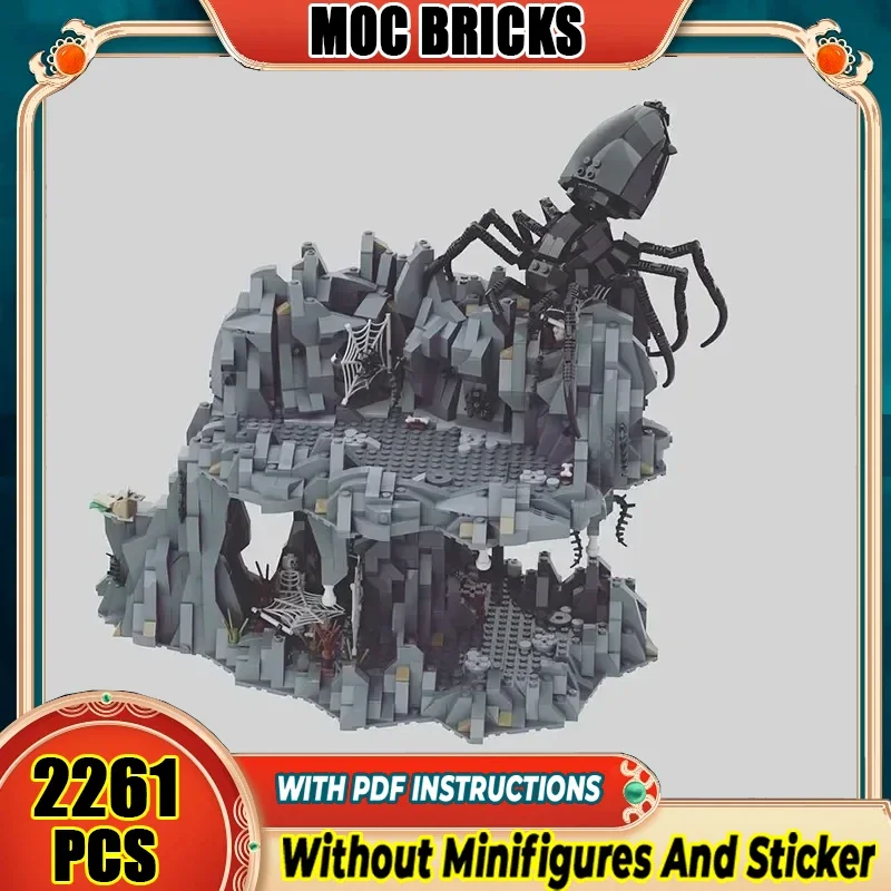 Magical Rings Moc Building Blocks Movie Scene Lob Lair Model Technology Bricks DIY Assembly Street View Toys Gifts
Magical Rings Moc Building Blocks Movie Scene Lob Lair Model Technology Bricks DIY Assembly Street View Toys Gifts