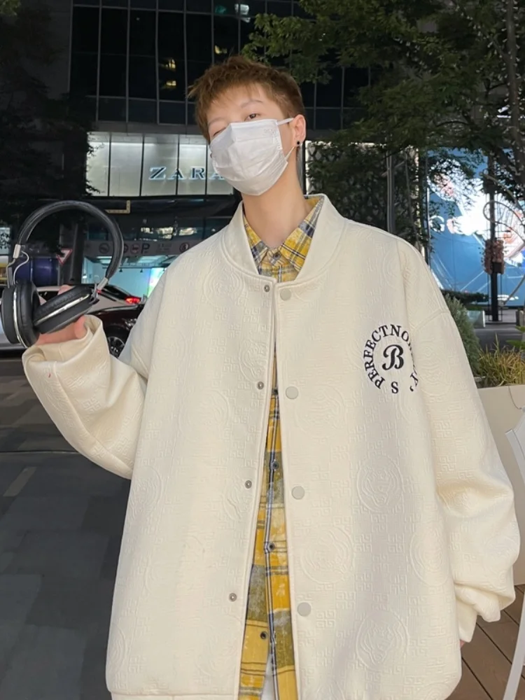 American Vintage Baseball Jaet for Men Spring Autumn New Sle Youth Feel Workwear Outer Pilot Jaet Loose Fit Button Decor
American Vintage Baseball Jaet for Men Spring Autumn New Sle Youth Feel Workwear Outer Pilot Jaet Loose Fit Button Decor