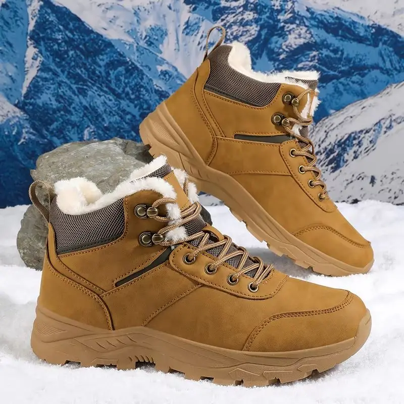 Men boots New Winter Slippers Warm Men Shoes Waterproof Non-Slip Plush Sneakers Male tenis shoes Boots Men Sneakers Winter
Men boots New Winter Slippers Warm Men Shoes Waterproof Non-Slip Plush Sneakers Male tenis shoes Boots Men Sneakers Winter