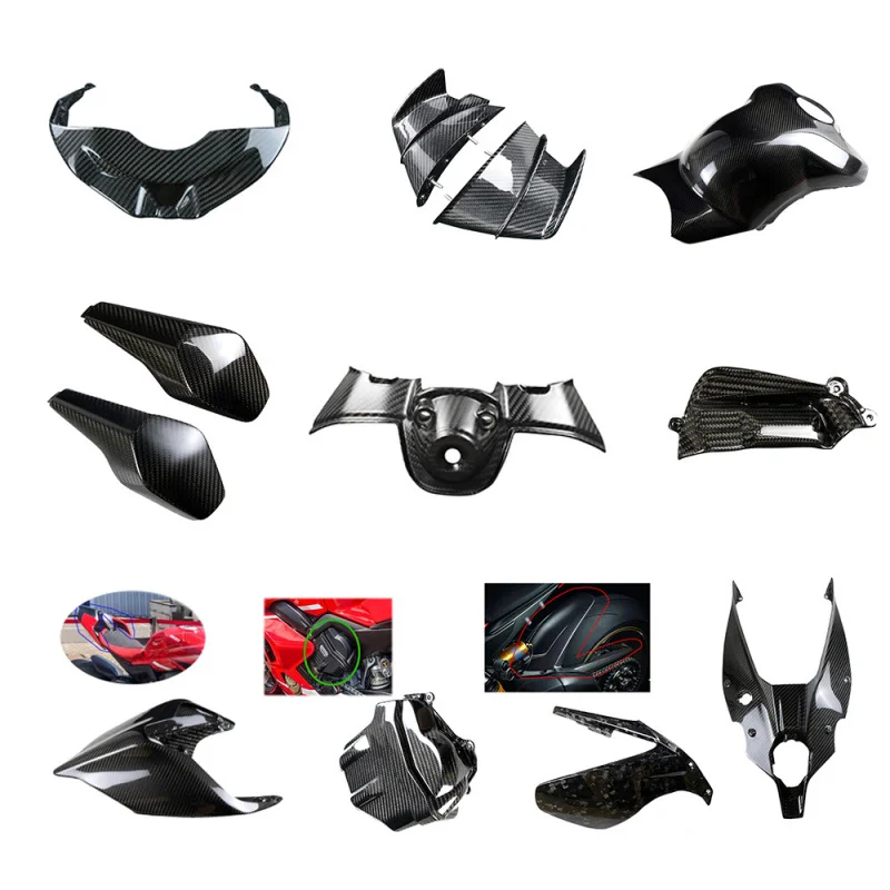 Подходит для Du Kadi Ducati Panigale V4 2018-2021 Полный набор аксессуаров для модификации внешнего вида из углеродного волокна
Подходит для Du Kadi Ducati Panigale V4 2018-2021 Полный набор аксессуаров для модификации внешнего вида из углеродного волокна