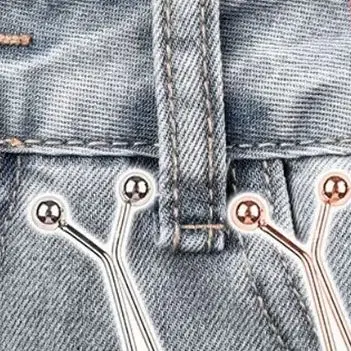 Набор из 4 джинсовых юбок, уникальный зажим для рукавов, зажимы для сокращения талии, прикрепляемая пряжка для модного аксессуара для одежды 
Набор из 4 джинсовых юбок, уникальный зажим для рукавов, зажимы для сокращения талии, прикрепляемая пряжка для модного аксессуара для одежды