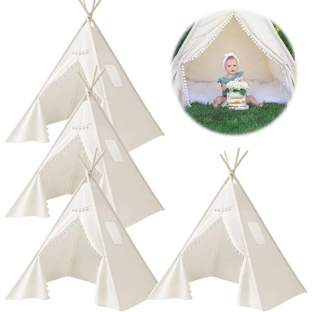 Collapsible Kids Teepee Tent, Washable and Tapered, Ideal for Sleepovers and Birthday Parties
Collapsible Kids Teepee Tent, Washable and Tapered, Ideal for Sleepovers and Birthday Parties