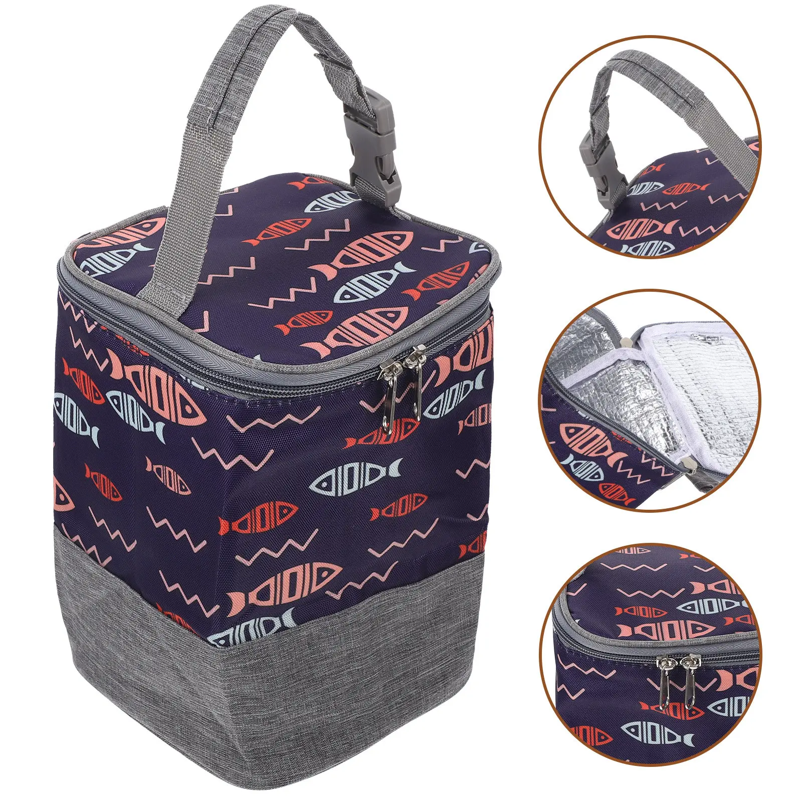 Oxford Cloth Baby Bottle Bag Portable Milk Storage Pouch H Baby Bottle Carrying Bag for Travel Outdoor Feeding
Oxford Cloth Baby Bottle Bag Portable Milk Storage Pouch H Baby Bottle Carrying Bag for Travel Outdoor Feeding