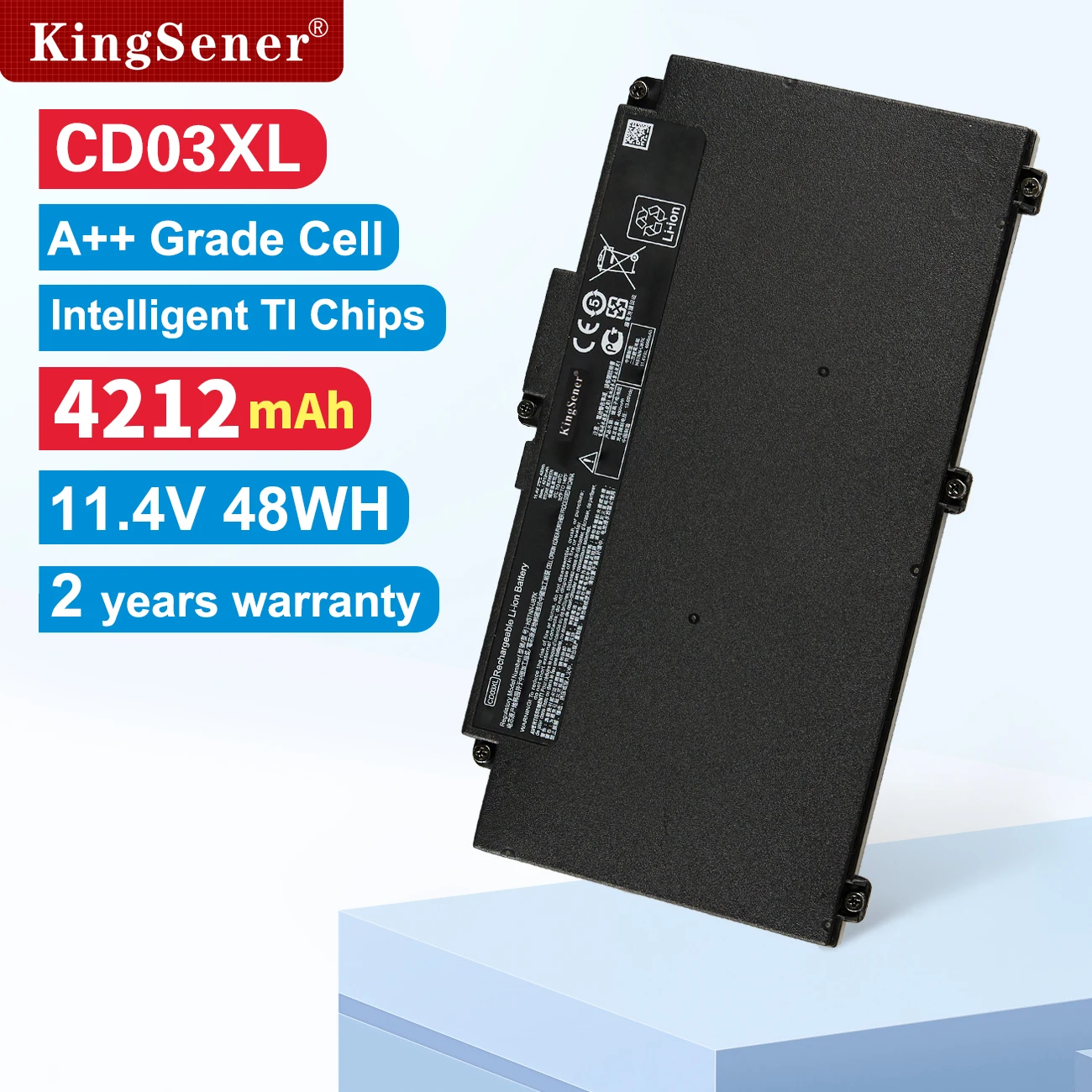 KingSener CD03XL Laptop Battery For HP ProBook 640 G4,645 G4,650 G4,640 G5,650 G5, 650 G7 HSTNN-UB7K HSTNN-LB8F HSTNN-IB813
KingSener CD03XL Laptop Battery For HP ProBook 640 G4,645 G4,650 G4,640 G5,650 G5, 650 G7 HSTNN-UB7K HSTNN-LB8F HSTNN-IB813