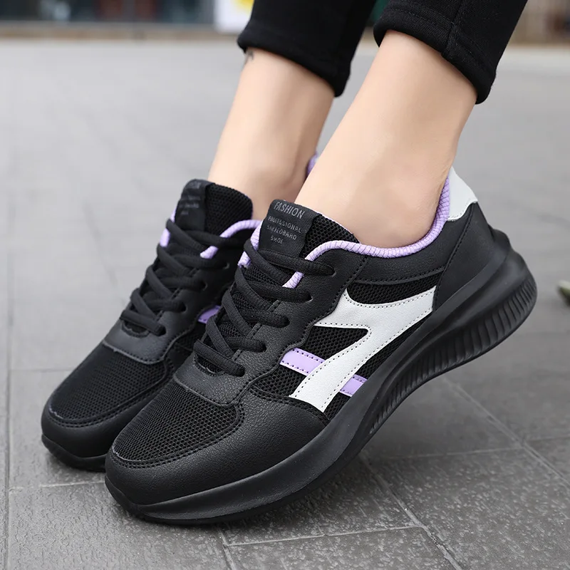 Women's Breathable Non-slip Platform Fashion 2022 Autumn New Casual Shoes Korean Running Shoes Black Sneakers shoes for women
Women's Breathable Non-slip Platform Fashion 2022 Autumn New Casual Shoes Korean Running Shoes Black Sneakers shoes for women