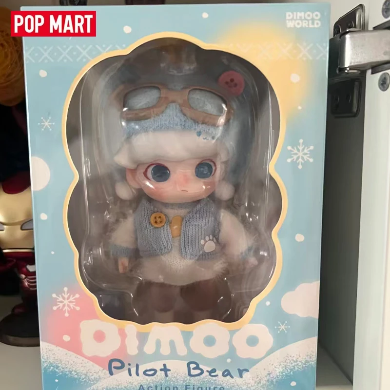 POPMART Dimoo Bear Pilot Anime Action Figure Blind Box Mystery Box Doll Cute Anime Figure Guess Bag Toys Desktop
POPMART Dimoo Bear Pilot Anime Action Figure Blind Box Mystery Box Doll Cute Anime Figure Guess Bag Toys Desktop