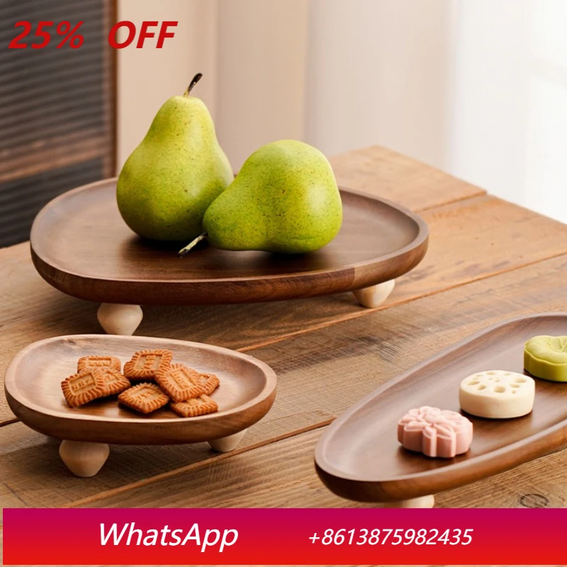 LTT Wooden Tray Chinese Wooden High Foot Tray Irregular Fruit Dim Sum Tray
LTT Wooden Tray Chinese Wooden High Foot Tray Irregular Fruit Dim Sum Tray
