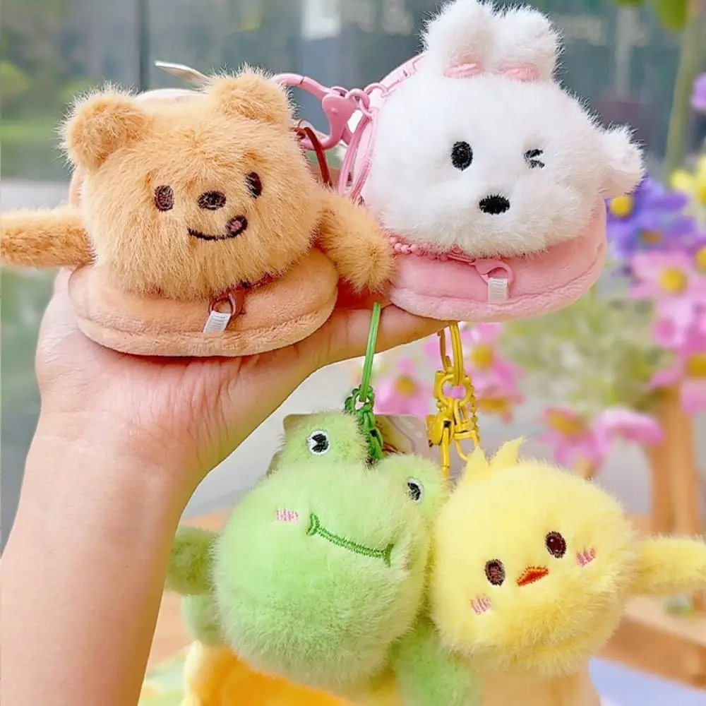 PP Cotton Animal Plush Doll Pendant Fluffy Bag Charms Plush Animal Key Chains Collection Comfortable Cartoon Bear Keychain
PP Cotton Animal Plush Doll Pendant Fluffy Bag Charms Plush Animal Key Chains Collection Comfortable Cartoon Bear Keychain