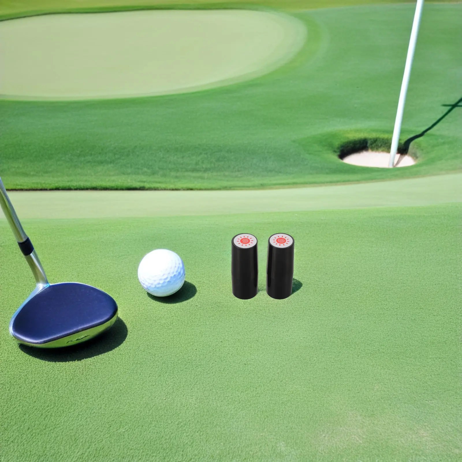 2Pcs Golf Ball Marker Stamp Reusable Plastic Photosensitive Sun Design Quick Dry Permanent Marking Tool Waterproof Golf Ball
2Pcs Golf Ball Marker Stamp Reusable Plastic Photosensitive Sun Design Quick Dry Permanent Marking Tool Waterproof Golf Ball