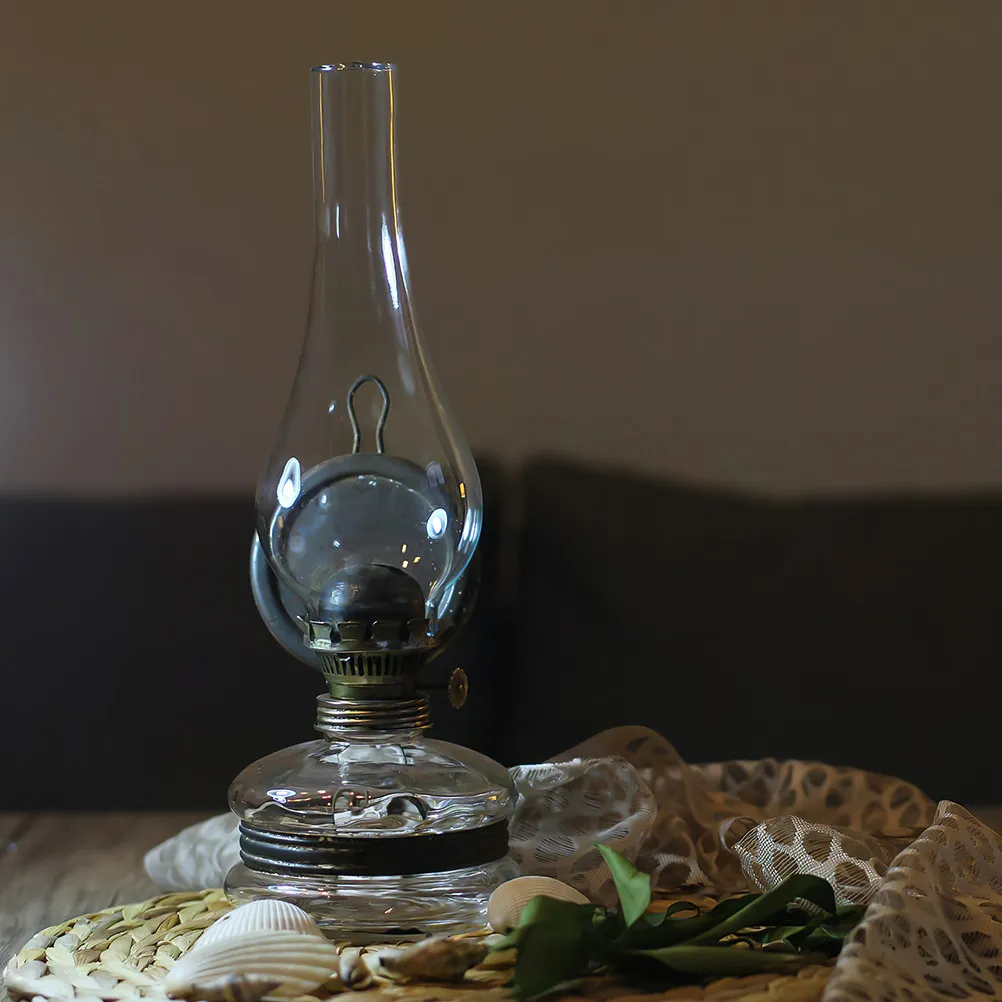 3Pcs Glass Oil Lamp Shade Vintage Style Clear Cylinder Chimney Replacement for Lamps Functional Decorative Hurricane
3Pcs Glass Oil Lamp Shade Vintage Style Clear Cylinder Chimney Replacement for Lamps Functional Decorative Hurricane