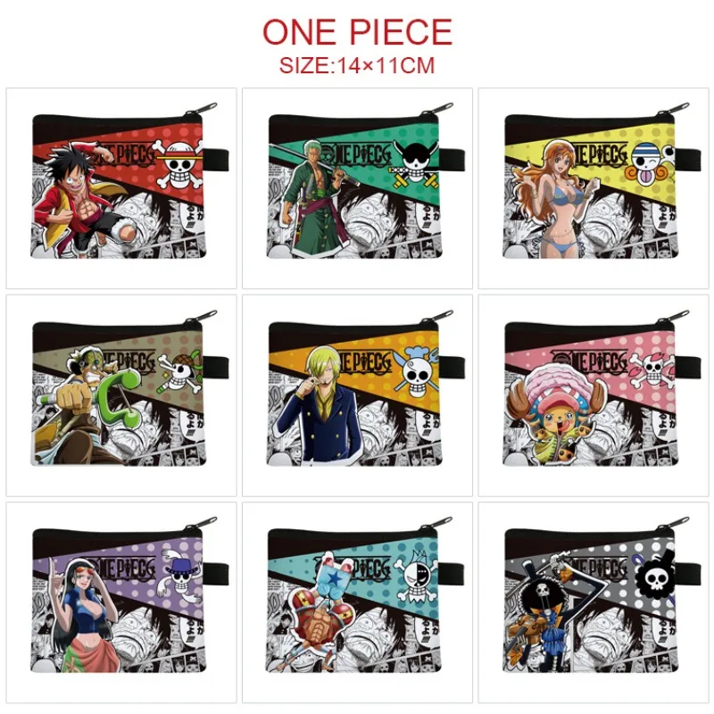 One Piece Cartoon Coin Purse Luffy Zoro Nami Usopp Chopper Robin Creative Children's Student Canvas Zipper Storage Small Wallet
One Piece Cartoon Coin Purse Luffy Zoro Nami Usopp Chopper Robin Creative Children's Student Canvas Zipper Storage Small Wallet