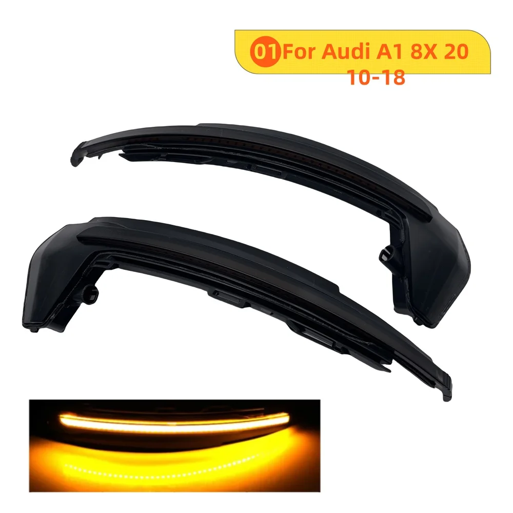 High Quality Dynamic car LED Door Wing Mirror Turn Signal Indicator Light For Audi A1 8X 2010-2018
High Quality Dynamic car LED Door Wing Mirror Turn Signal Indicator Light For Audi A1 8X 2010-2018