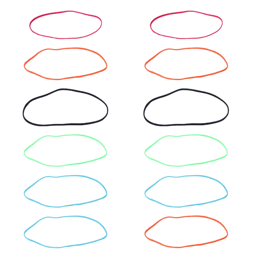 12pcs Anti-slip Headband Unisex Sport Elastic Hairband Sweatproof Workout Running Fabric Non-skid Band Fitness Shaping
12pcs Anti-slip Headband Unisex Sport Elastic Hairband Sweatproof Workout Running Fabric Non-skid Band Fitness Shaping