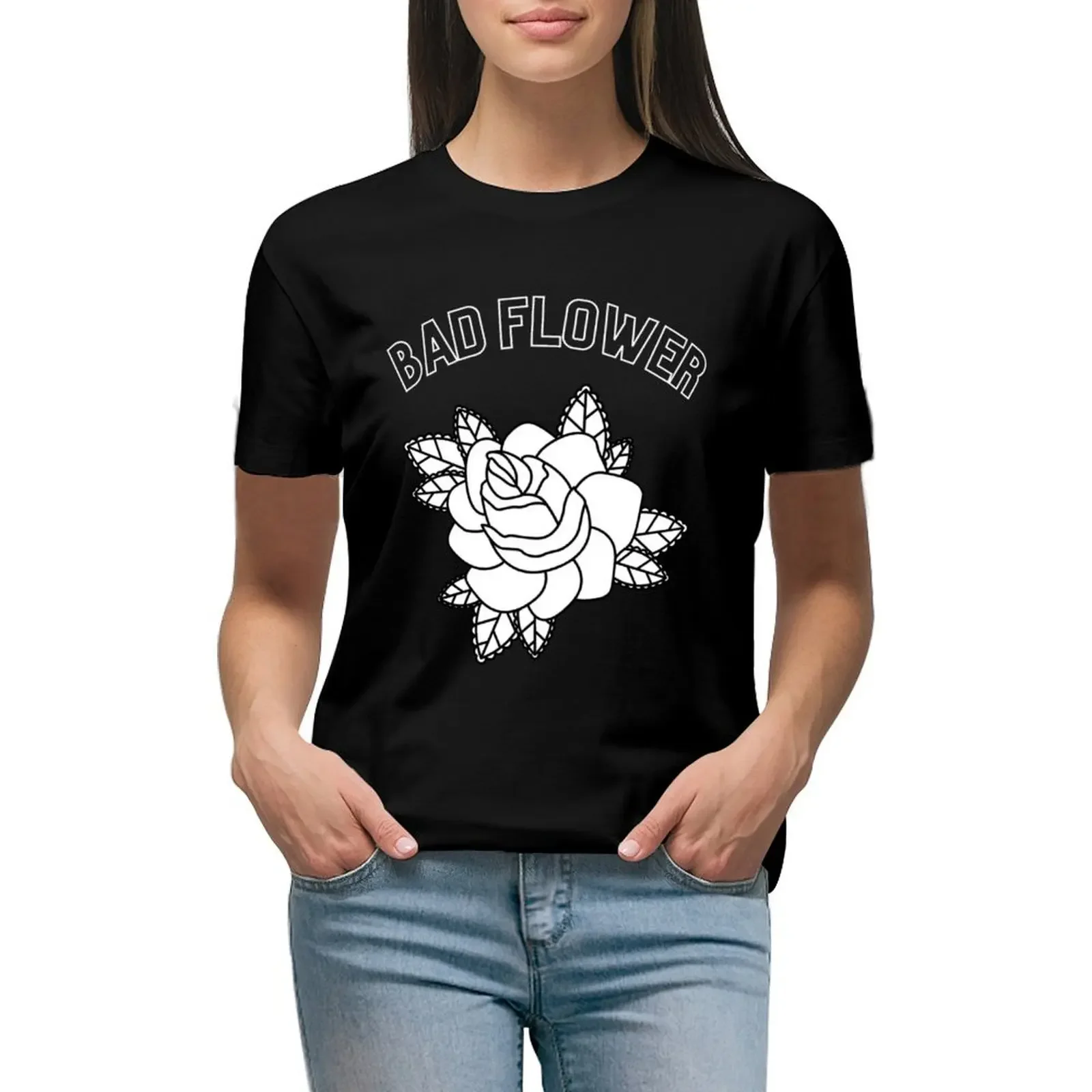 Badflower Beautiful Design T-Shirt Blouse Aesthetic clothing workout t shirts for Women
Badflower Beautiful Design T-Shirt Blouse Aesthetic clothing workout t shirts for Women