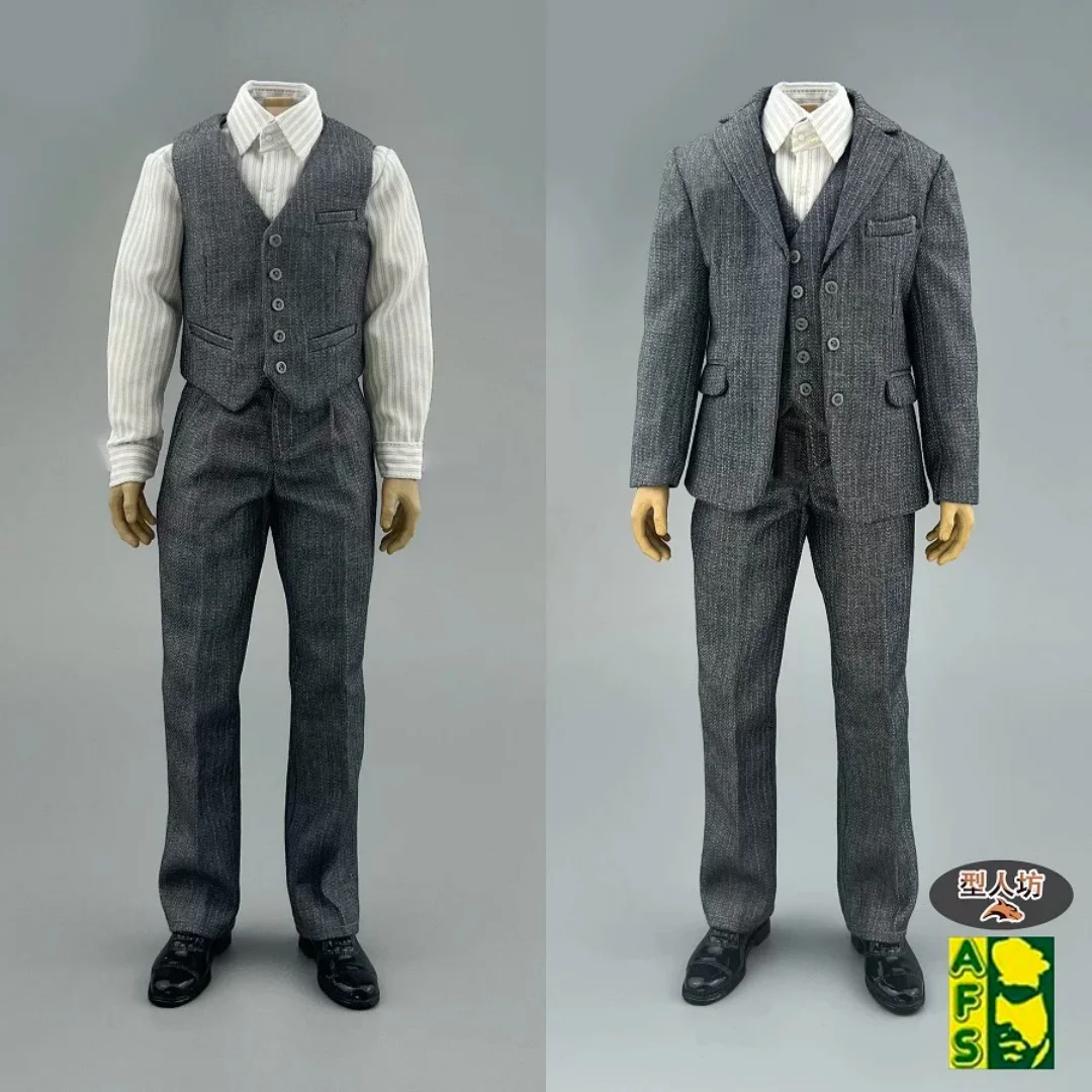 1/6 Male Man Striped Suit vest Shoes Shirt Clothes Model for 12'' figure toy For 12 Inch Action Figure Hobbies Model Toys
1/6 Male Man Striped Suit vest Shoes Shirt Clothes Model for 12'' figure toy For 12 Inch Action Figure Hobbies Model Toys