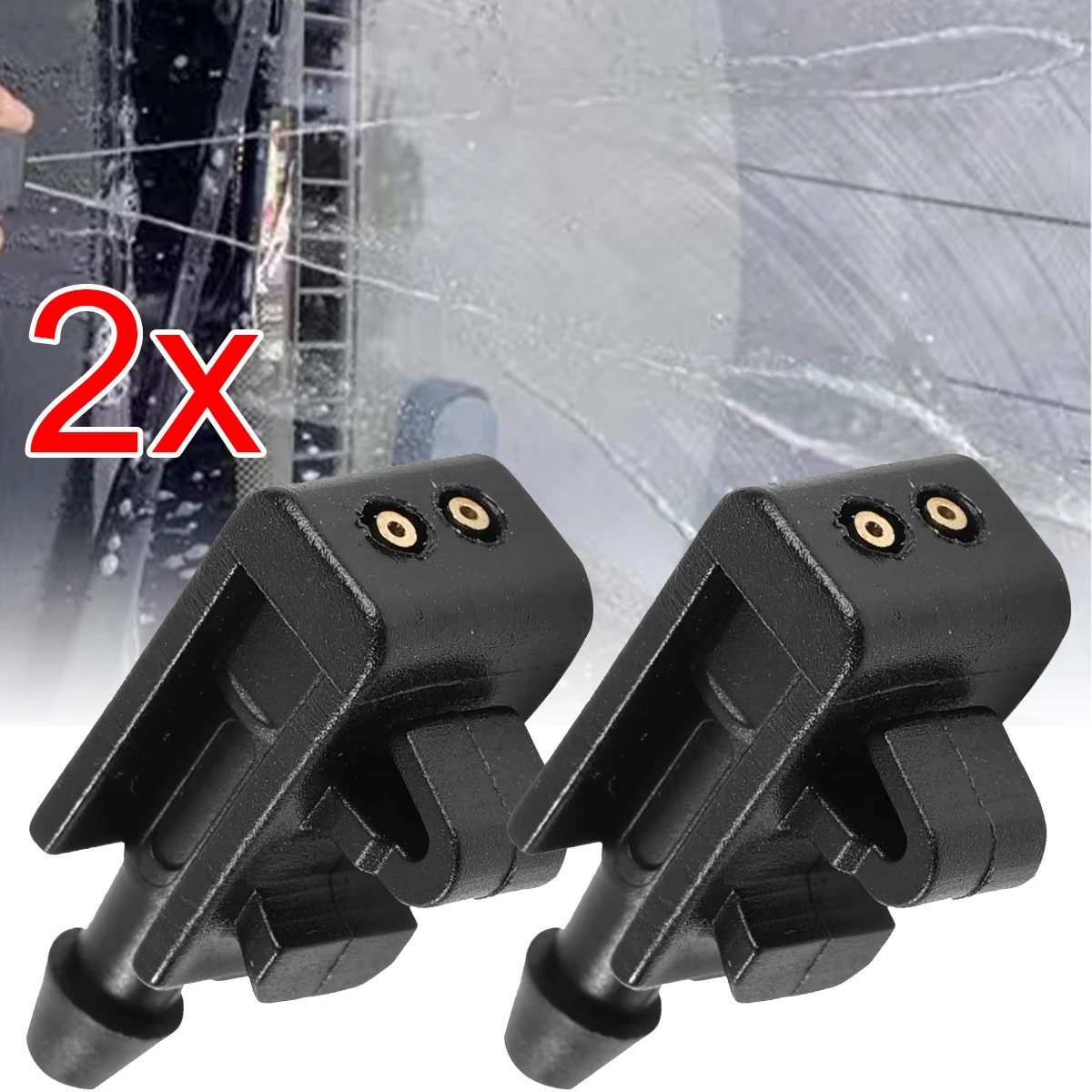 2Pcs Car Front Windshield Wiper Washer Spray Water Nozzles Jet For Renault Megane 2 3 MK2 MK3 Scenic 2 Laguna Fluence 8200082347
2Pcs Car Front Windshield Wiper Washer Spray Water Nozzles Jet For Renault Megane 2 3 MK2 MK3 Scenic 2 Laguna Fluence 8200082347