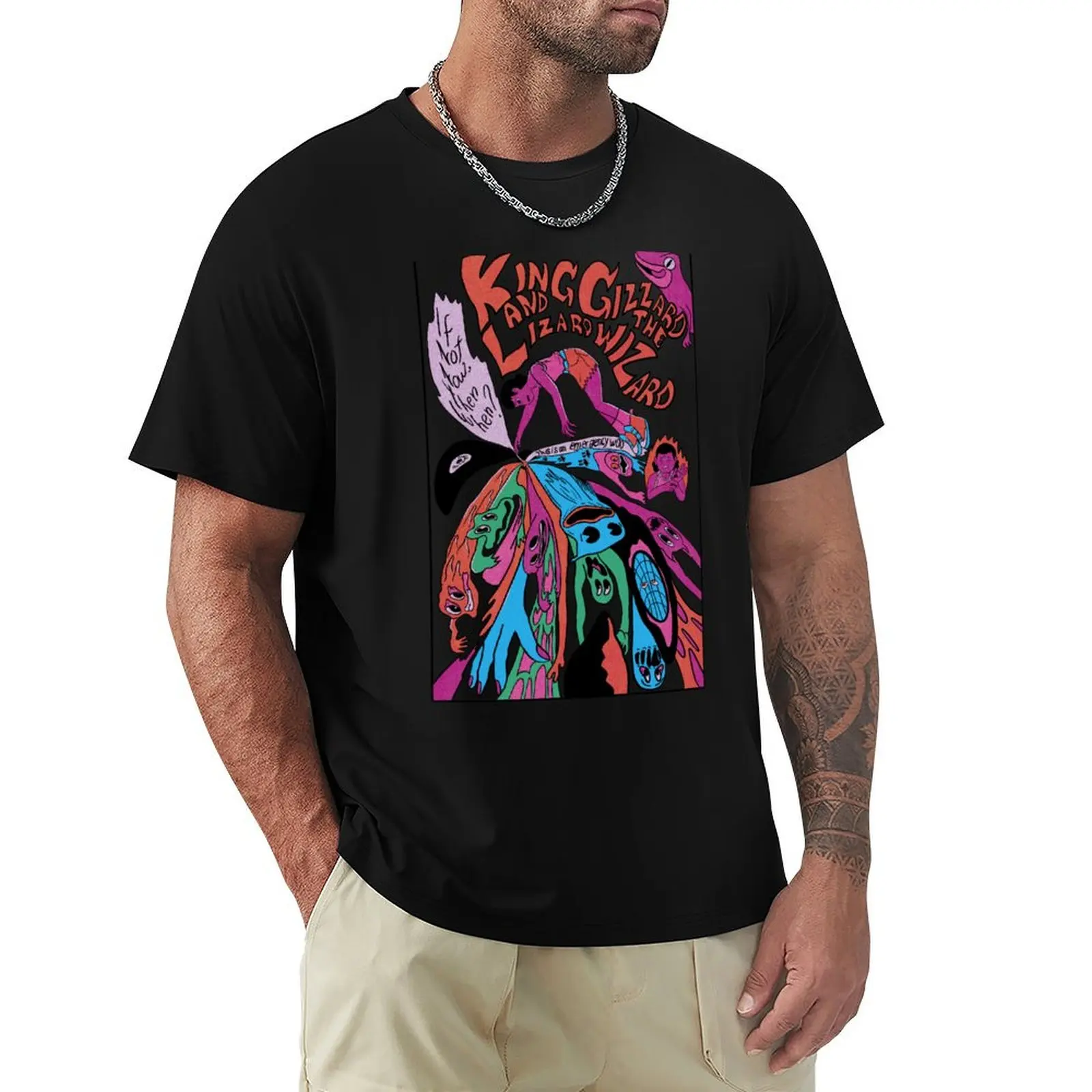King Gizzard and the Lizard Wizard T-Shirt aesthetic clothes heavyweights blacks anime clothes men workout shirt 
King Gizzard and the Lizard Wizard T-Shirt aesthetic clothes heavyweights blacks anime clothes men workout shirt