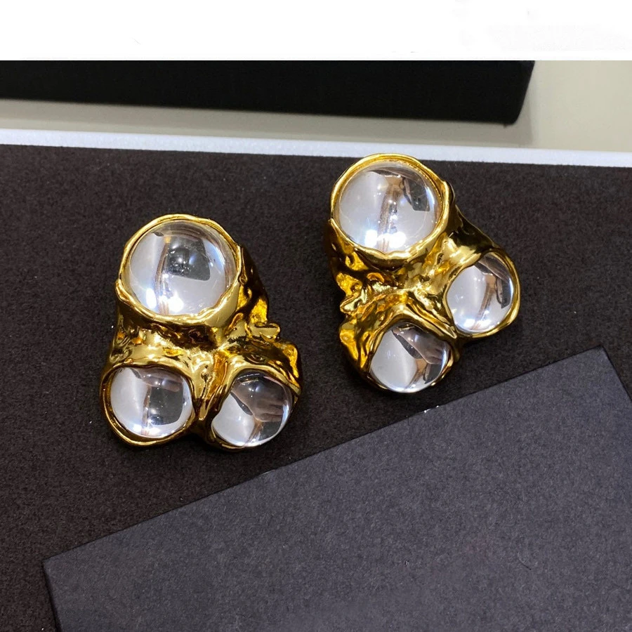 Europe New Fashion Brand Transparent Crystal Green Luxury Earrings Ear Clip Woman Top Quality Jewelry
Europe New Fashion Brand Transparent Crystal Green Luxury Earrings Ear Clip Woman Top Quality Jewelry