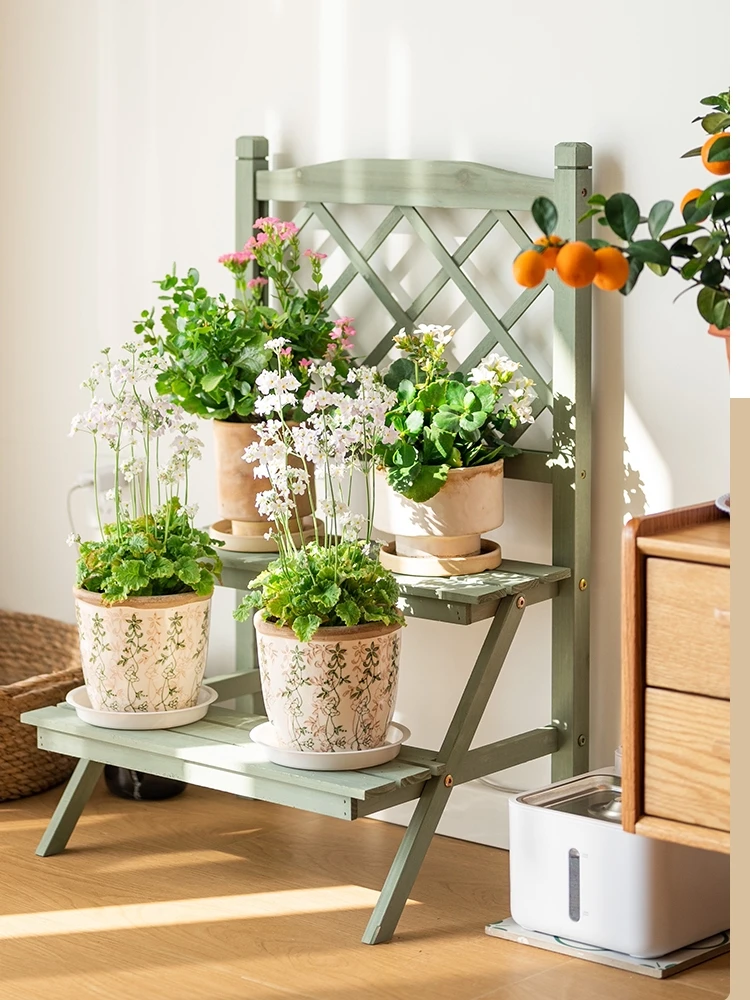 Balcony flower stand shelf multi-layer solid wood flower stand succulent flower pot plant living room floor-to-ceiling display r
Balcony flower stand shelf multi-layer solid wood flower stand succulent flower pot plant living room floor-to-ceiling display r