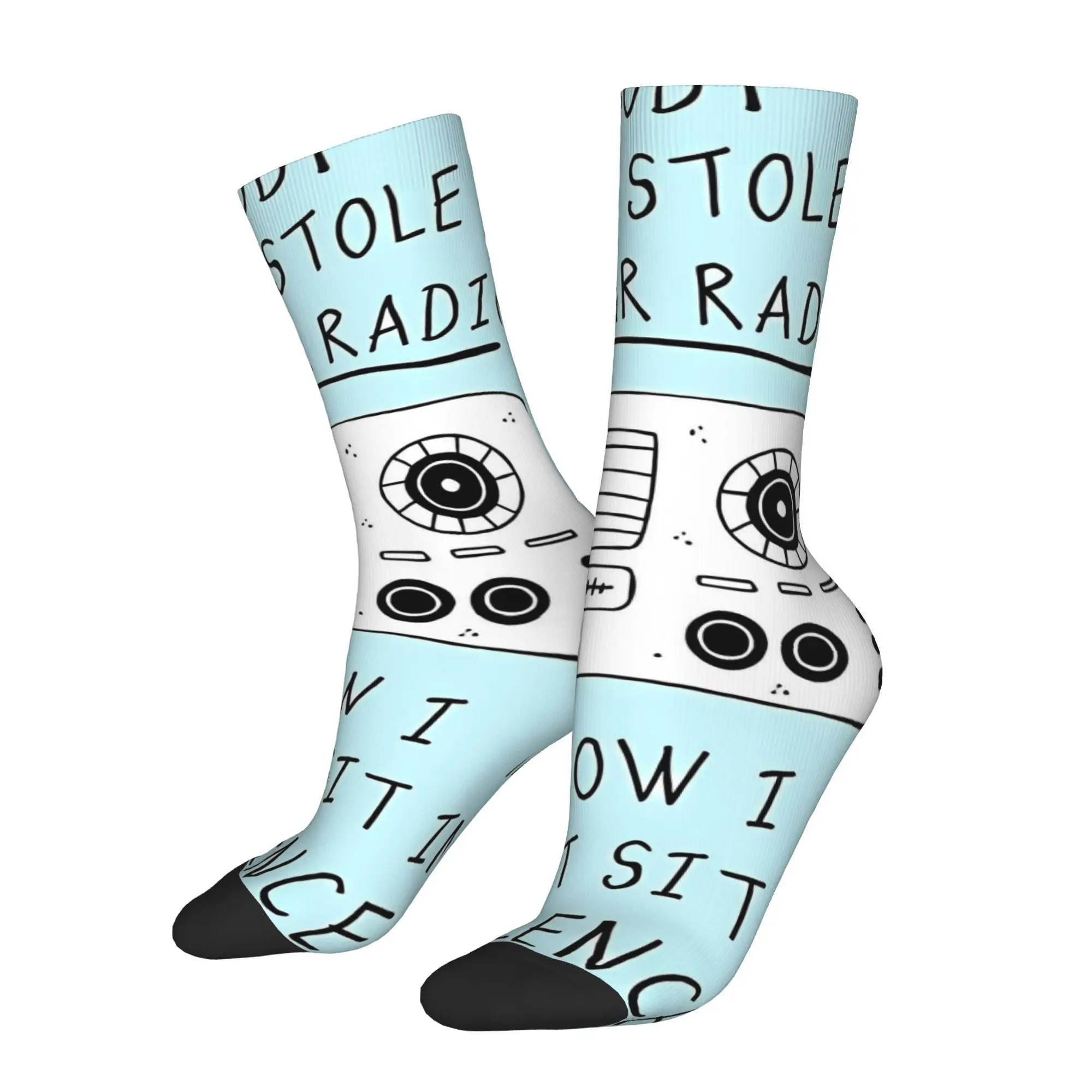 Retro Car Radio Men's Socks Music Band Unisex Harajuku Seamless Printed Funny Crew Sock Gift
Retro Car Radio Men's Socks Music Band Unisex Harajuku Seamless Printed Funny Crew Sock Gift