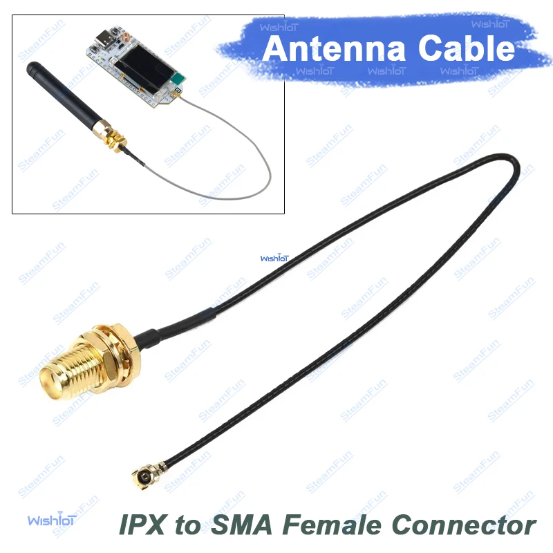 10PCS IPX to SMA Female Antenna Adapter Cable 10cm Black RF Converter for WiFi Router Drone GPS 1st Gen MHF Connector
10PCS IPX to SMA Female Antenna Adapter Cable 10cm Black RF Converter for WiFi Router Drone GPS 1st Gen MHF Connector