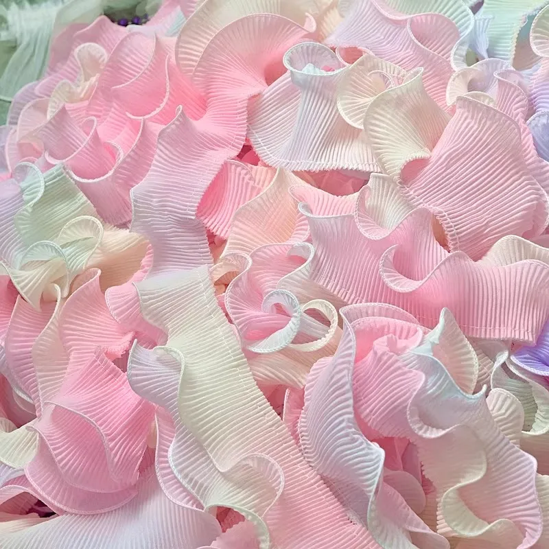 5yard 7cm wide Wave shaped three-dimensional lotu leaf Lace Trim Fabric For Sewing Bridal Wedding Dress DIY Decoration lace trim
5yard 7cm wide Wave shaped three-dimensional lotu leaf Lace Trim Fabric For Sewing Bridal Wedding Dress DIY Decoration lace trim